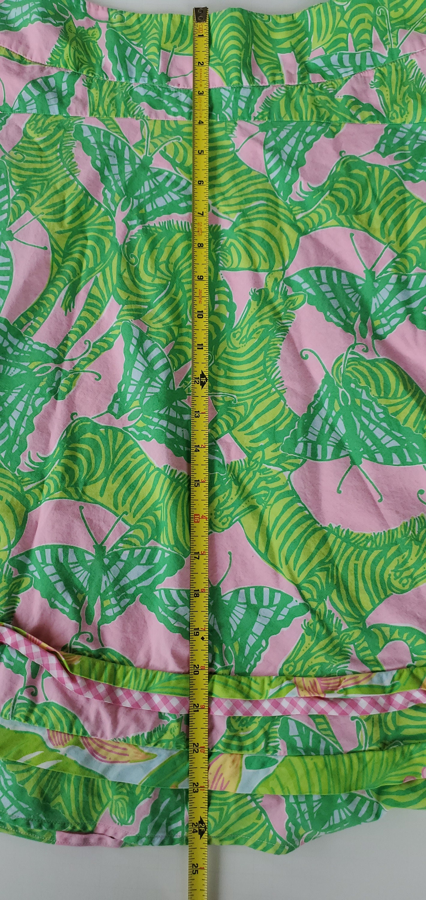 Jupe (skort) Luxueuse Lilly Pulitzer Taille 12 - Imprimé Papillons Brillant - Parfait état