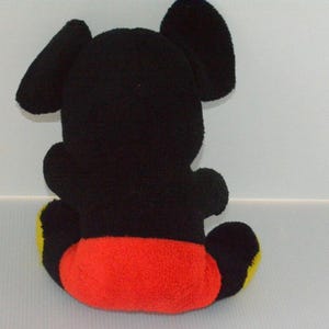 Vintage 80's Disney Mickey Mouse Plush Stuffed Animal Doll Toy 12" Knickerbocker image 5