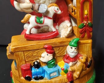 メタルロボットサンタオルゴール - Etsy 日本