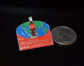 Vintage 1996 Coca Cola Enterprises 10th Anniversary Lapel Pin