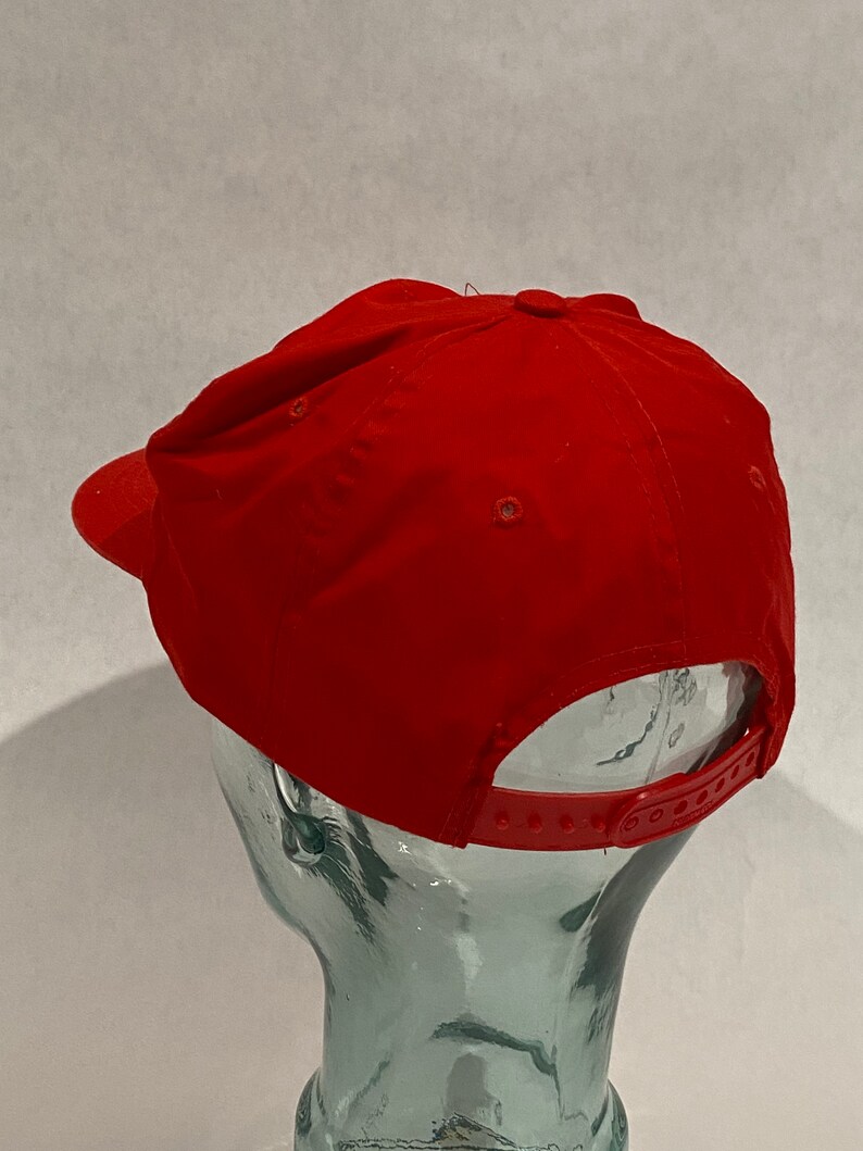 One Size Fits All Vintage ABITA Beer Brewery Red Snapback Baseball Cap Hat