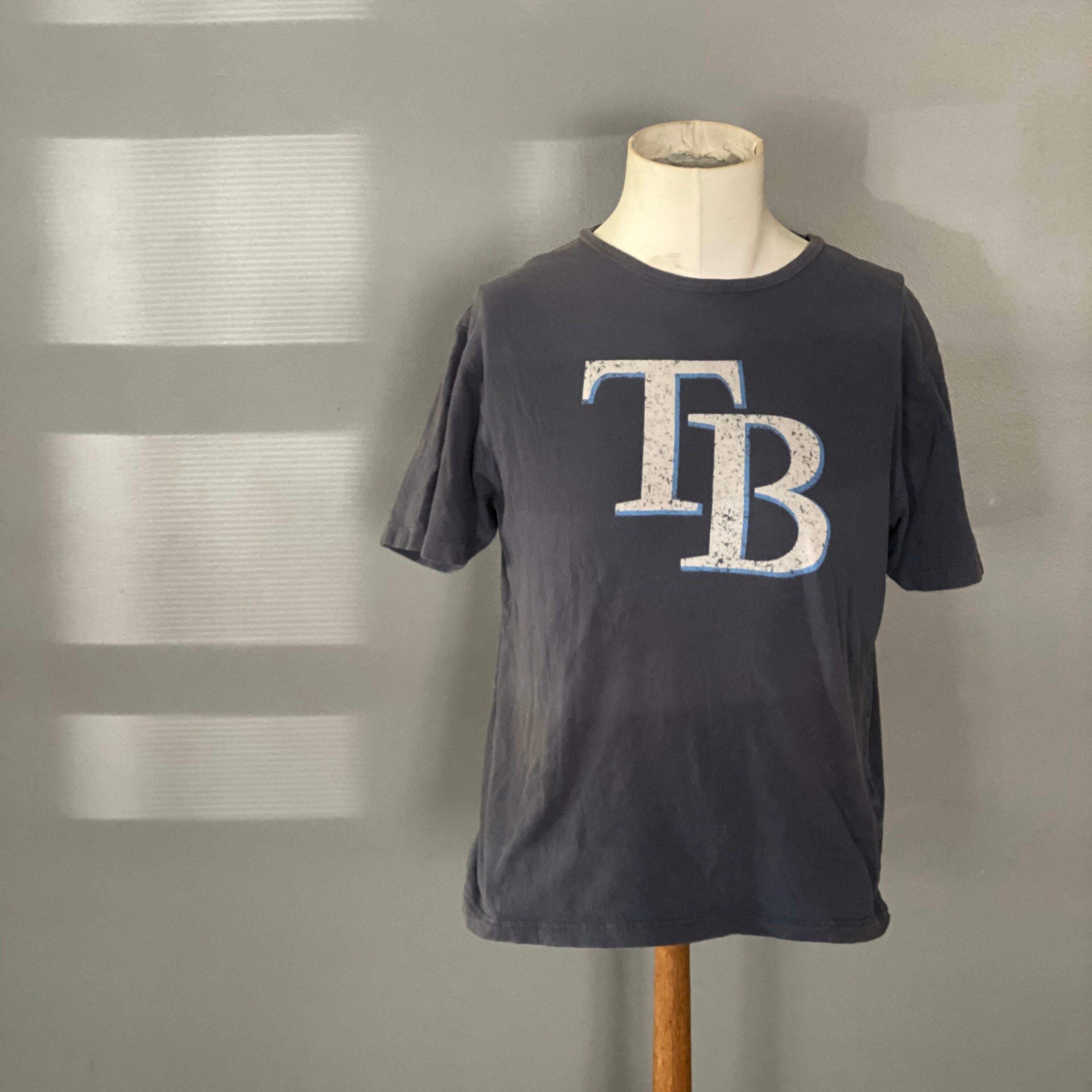 Vintage Tampa Bay Rays Logo TShirt Size Large Etsy