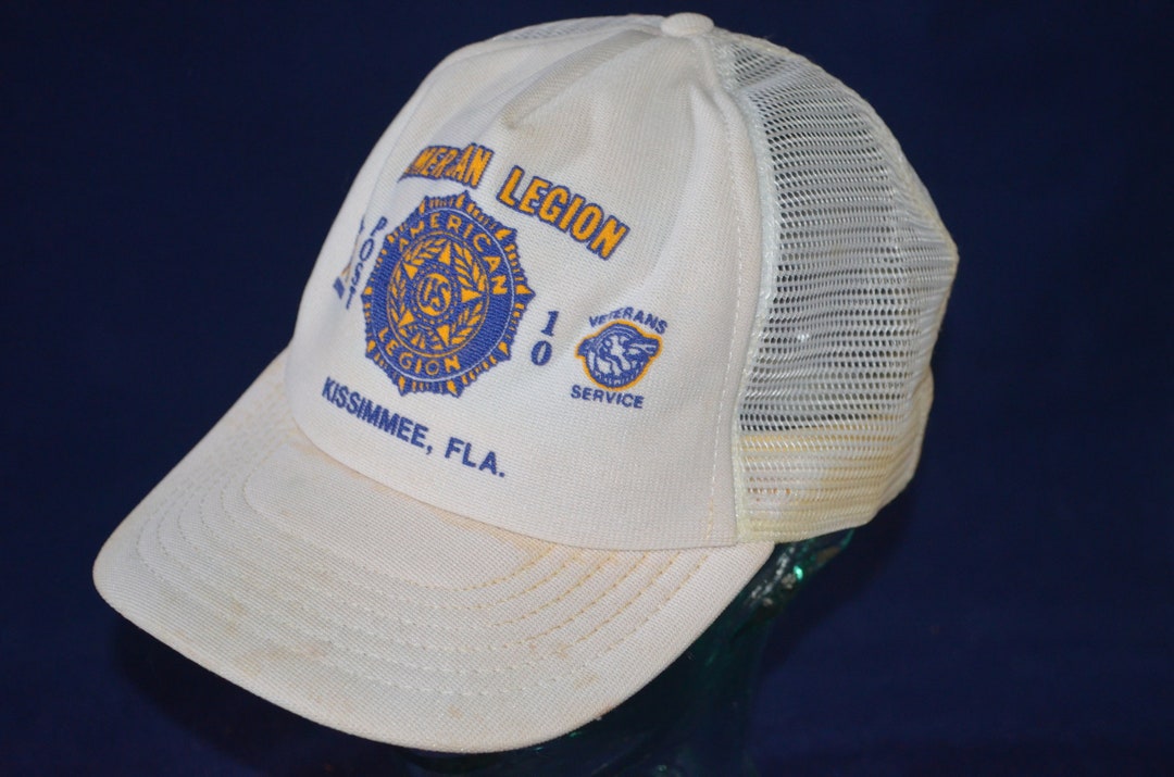 Vintage AMERICAN LEGION Post 10 Kissimmee, FL Snapback Baseball Cap