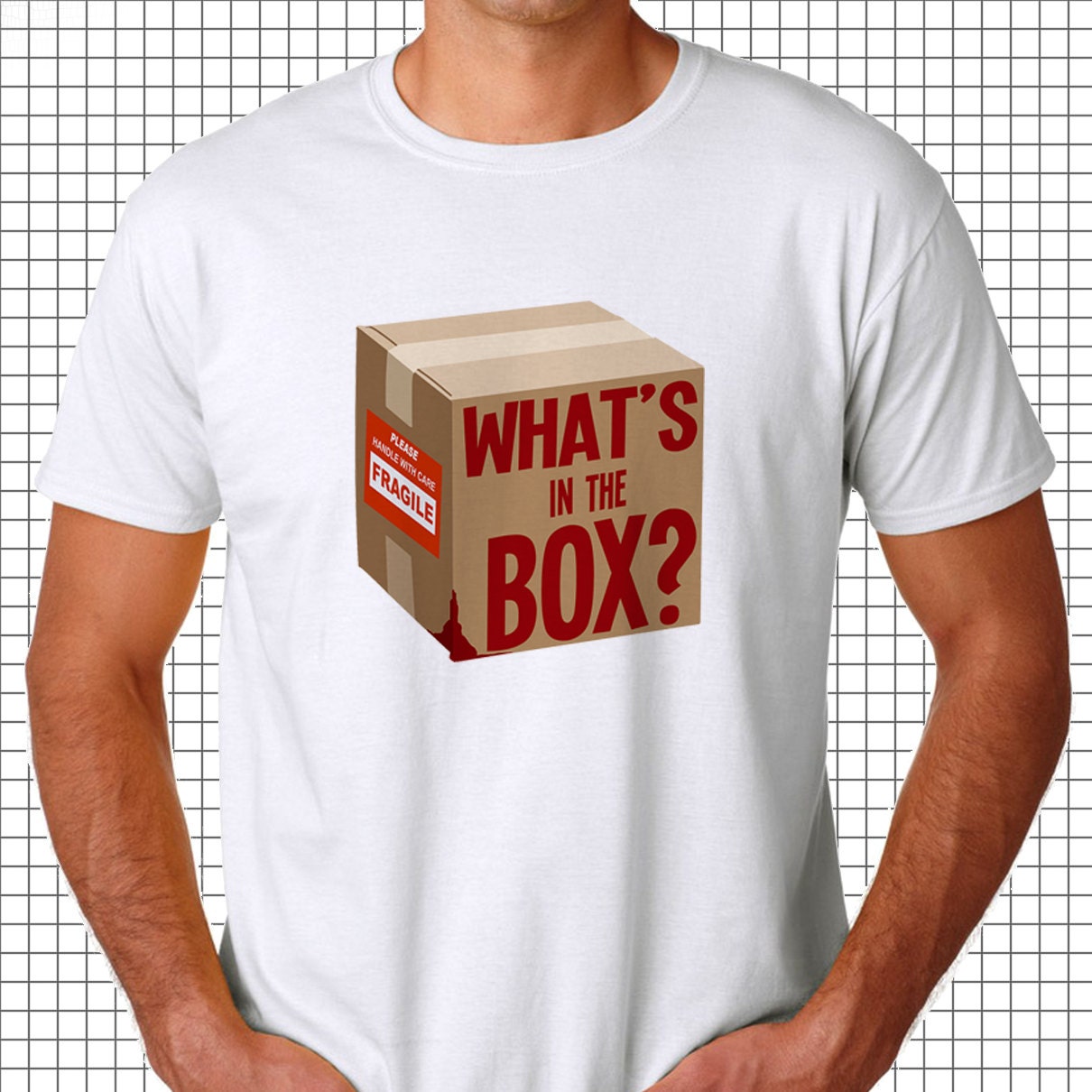 What's in the Box Tee Creative Tshirt Awesome Movie Etsy