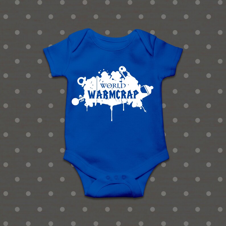 novelty newborn gamer baby baby gifts online,cool baby shower gifts,rpg World of Warmcrap Bodysuit baby gifts gamer snapsuit,gamers