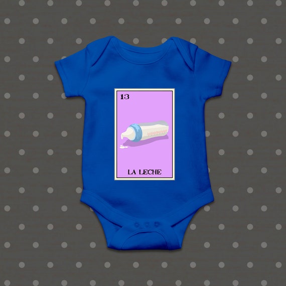 loteria baby onesie