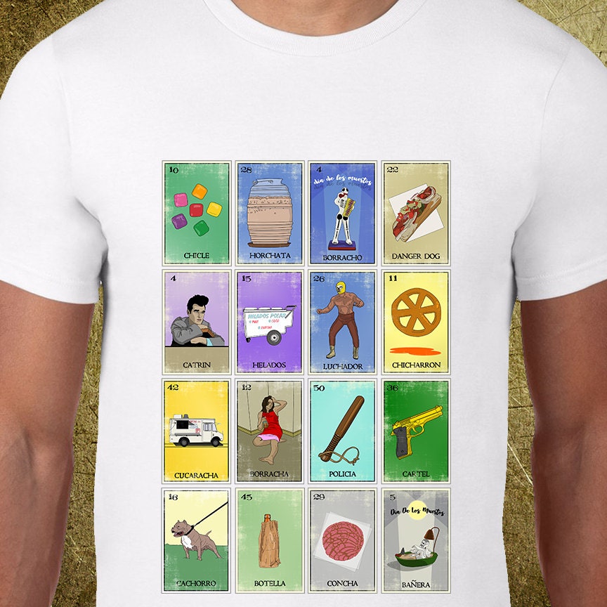 Loteria Collection TeeCreative tshirtcheap graphic | Etsy