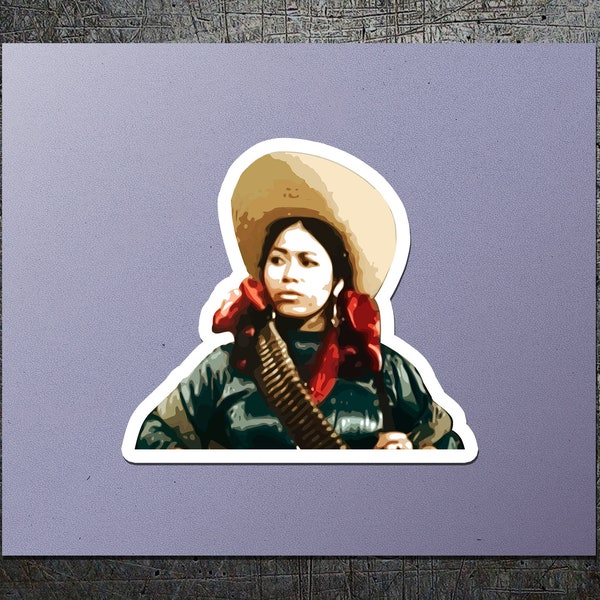 La Terca Vinyl Sticker - Vinyl, ,free shipping, stickers,mexican icons,la india, mexican tv,die cut stickers,pop culture