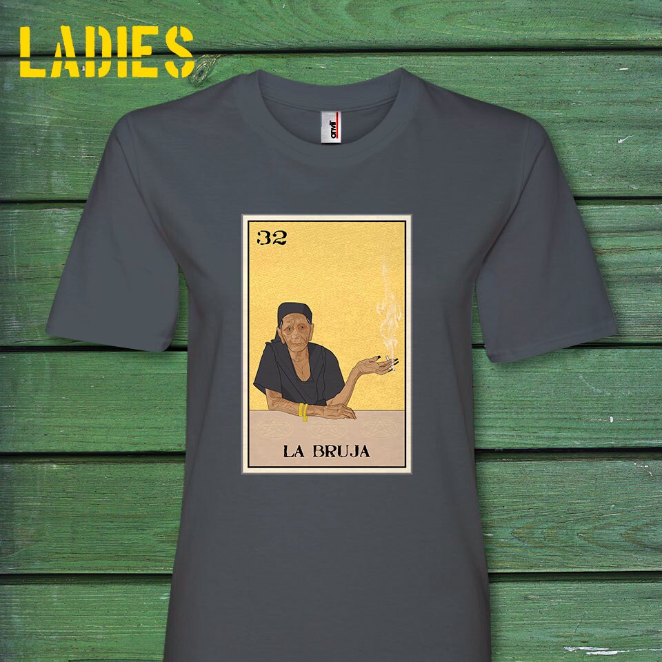 La Bruja Loteria Ladies Tee Loteria Shirtsloteria Teeshigh - Etsy Denmark