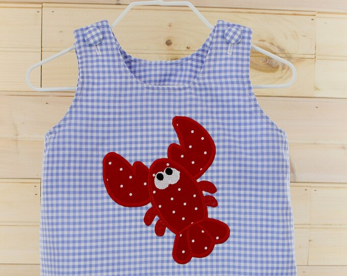 Summer Baby Bubble Romper Lobster Baby Bubble Romper Etsy