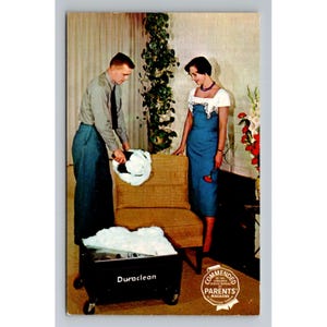 Duraclean Craftsmen Arlington Virginia Cartão postal vintage 1957 Parents Magazine