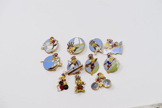 パンナム　1984年オリンピック　バッチ　ビンテージ　レア Vintage pins lot olympics, - Gem