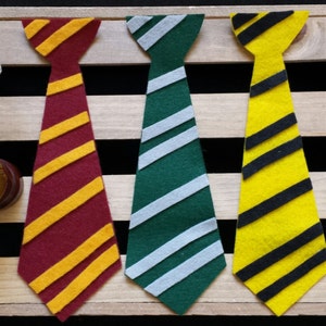 Hogwarts House Ties Printable