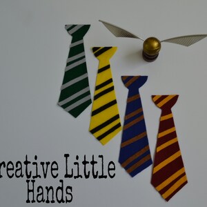Set of 24 Hogwarts House Ties | Etsy
