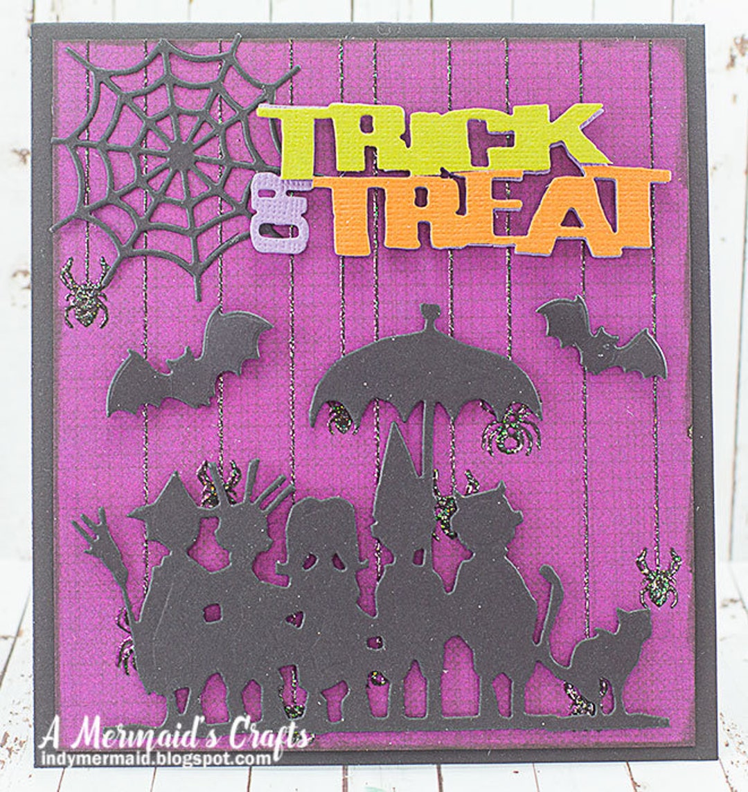 Trick or Treat Halloween Greeting Card - Etsy