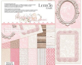 Lemoncraft Mum's Love Basic 6x8 Pila de papel para álbumes de recortes