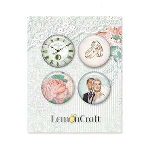Lemoncraft Love of My Life Buttons / Badges
