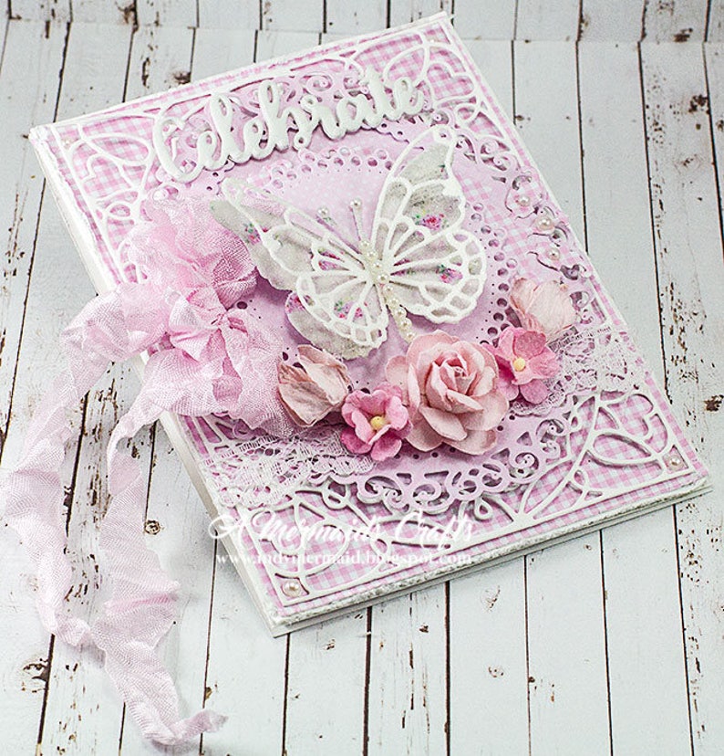 Shabby Chic Celebrate BirthdayNew Baby Card