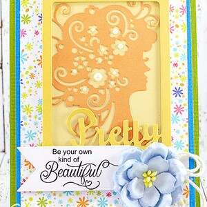 Be Your Own Kind of Beautiful Encouragement / Friendship / Just Becase Greeting Card