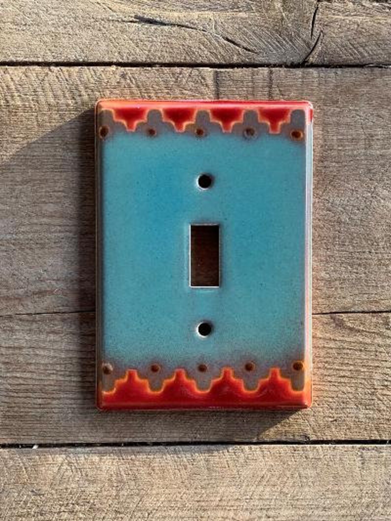 Decorative Switch Plates Border Design Southwest Design Etsy