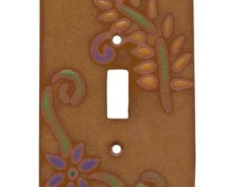 Decorative light switch cover, wall switch plates, desert flower, single switch, double switch, triple switch, plug