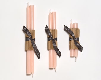 Every Day Handmade Beeswax Taper Candles