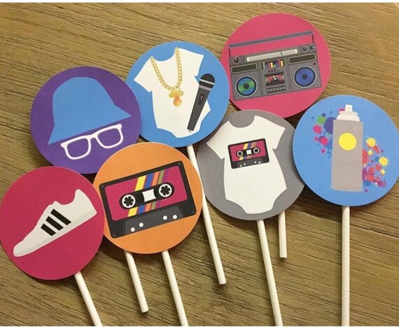 Instant Download Old School Hip Hop Rap 80s Throwback Baby Etsy