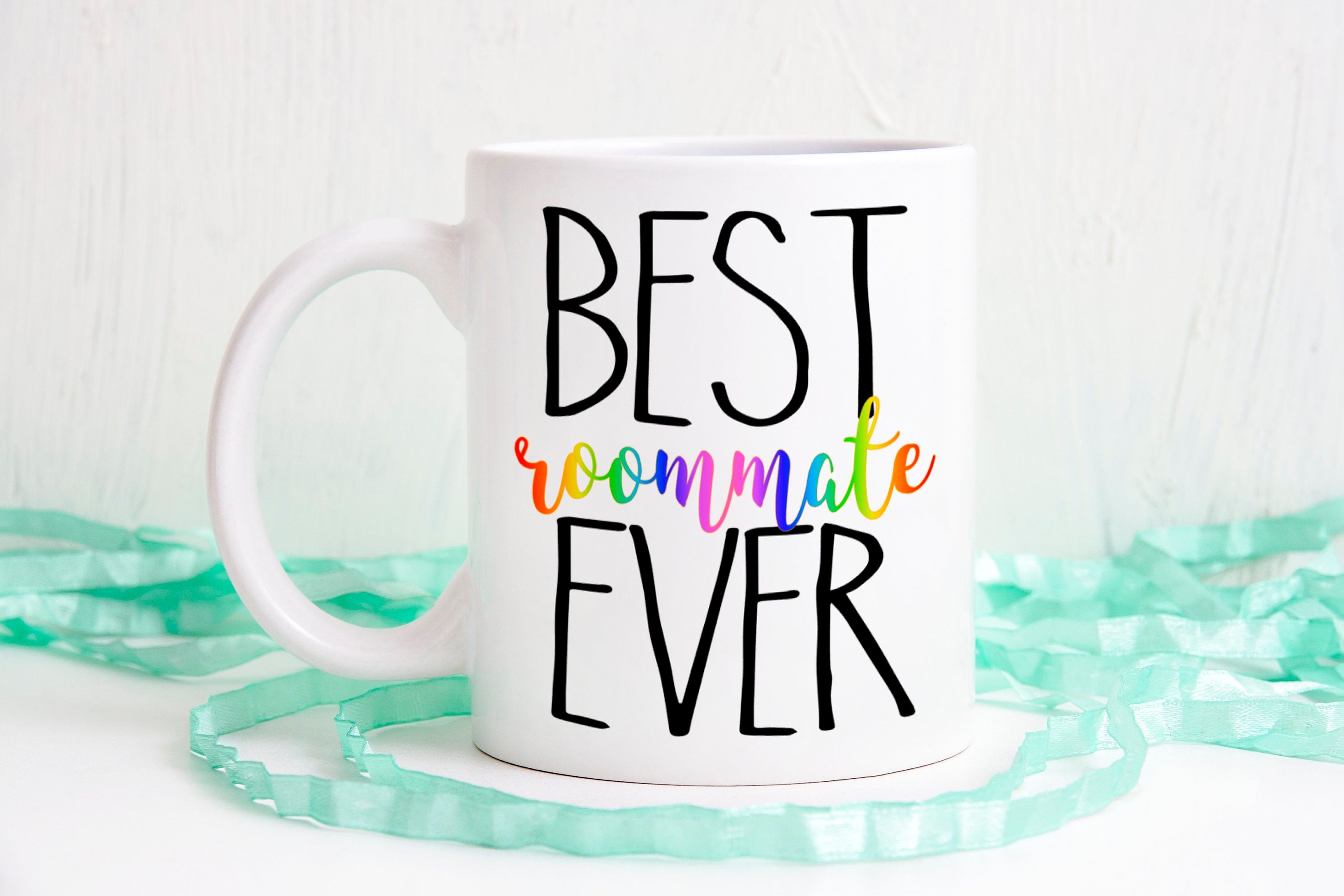 Best roommate ever roommate gift custom mug roommate mug Etsy