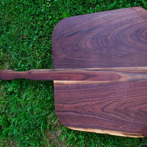Black Walnut Pizza Peel, Handmade and Custom Built Pizza Peel, Custom Pizza Peel, Wood Pizza Paddle, Wood Pizza Shovel, Kitchen Gift