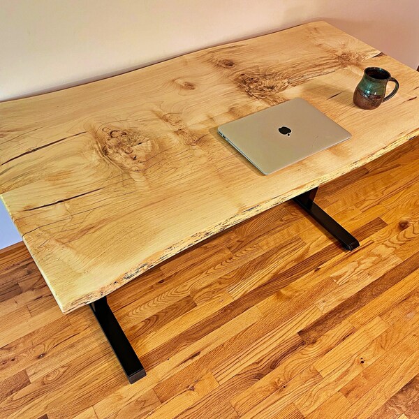 Live Edge Desk Etsy