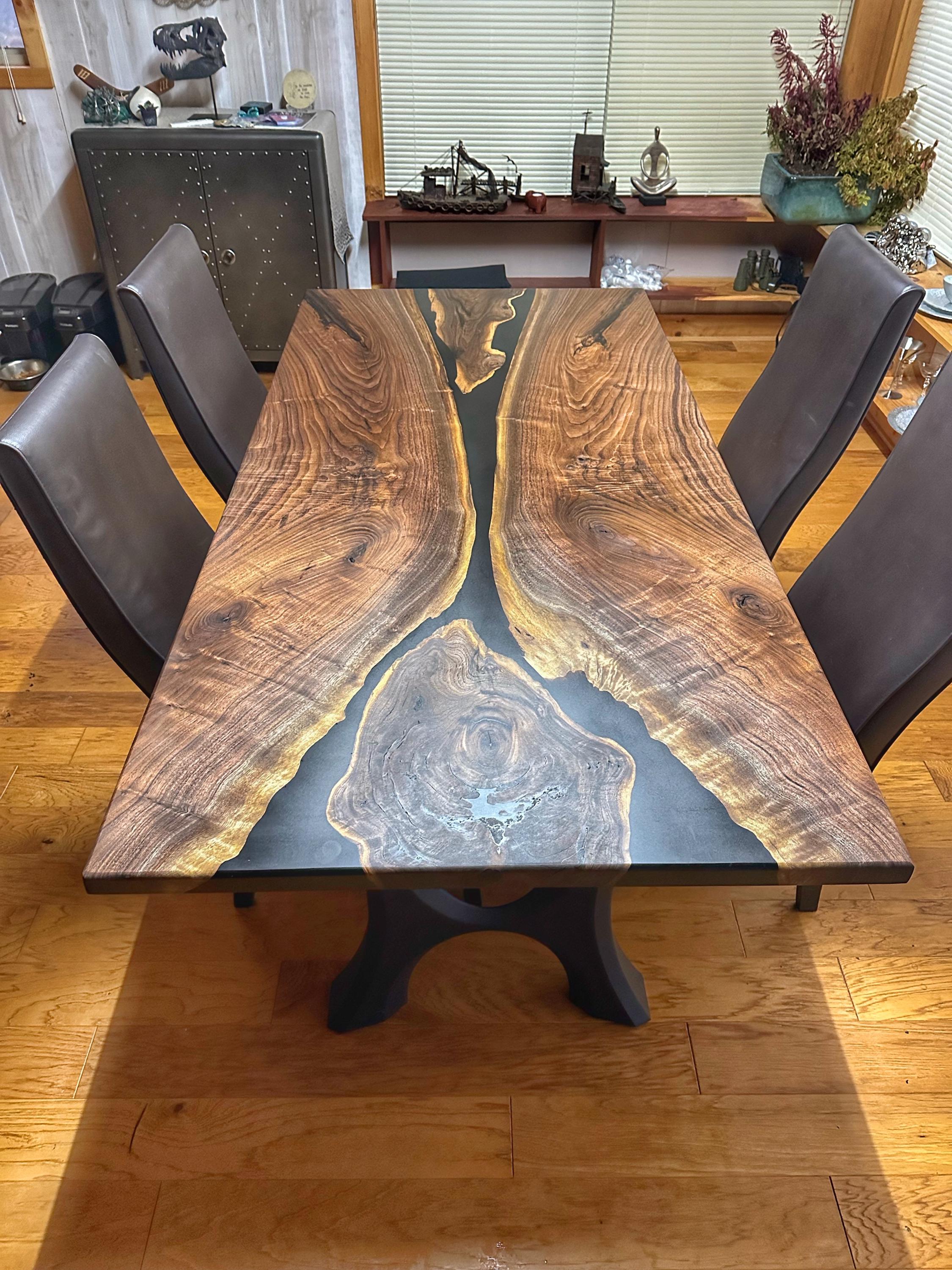 Custom Built Dining Table, Solid Wood Dining Table - Etsy