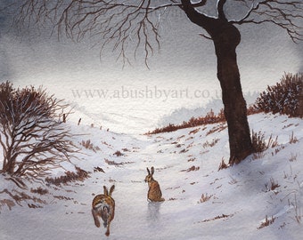 Wait For Me, Hares in the Moonlight