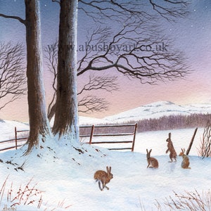 Better Late Than Never,  Hares in the Moonlight
