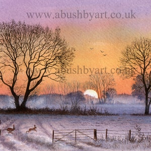 Limited Edition Giclee Print/Before The Sun Goes Down