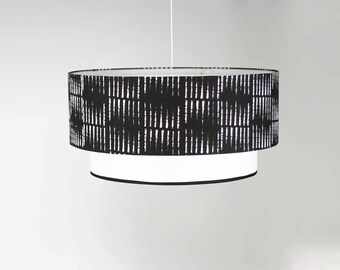 Lamp Lampshade day 50cm double suspension