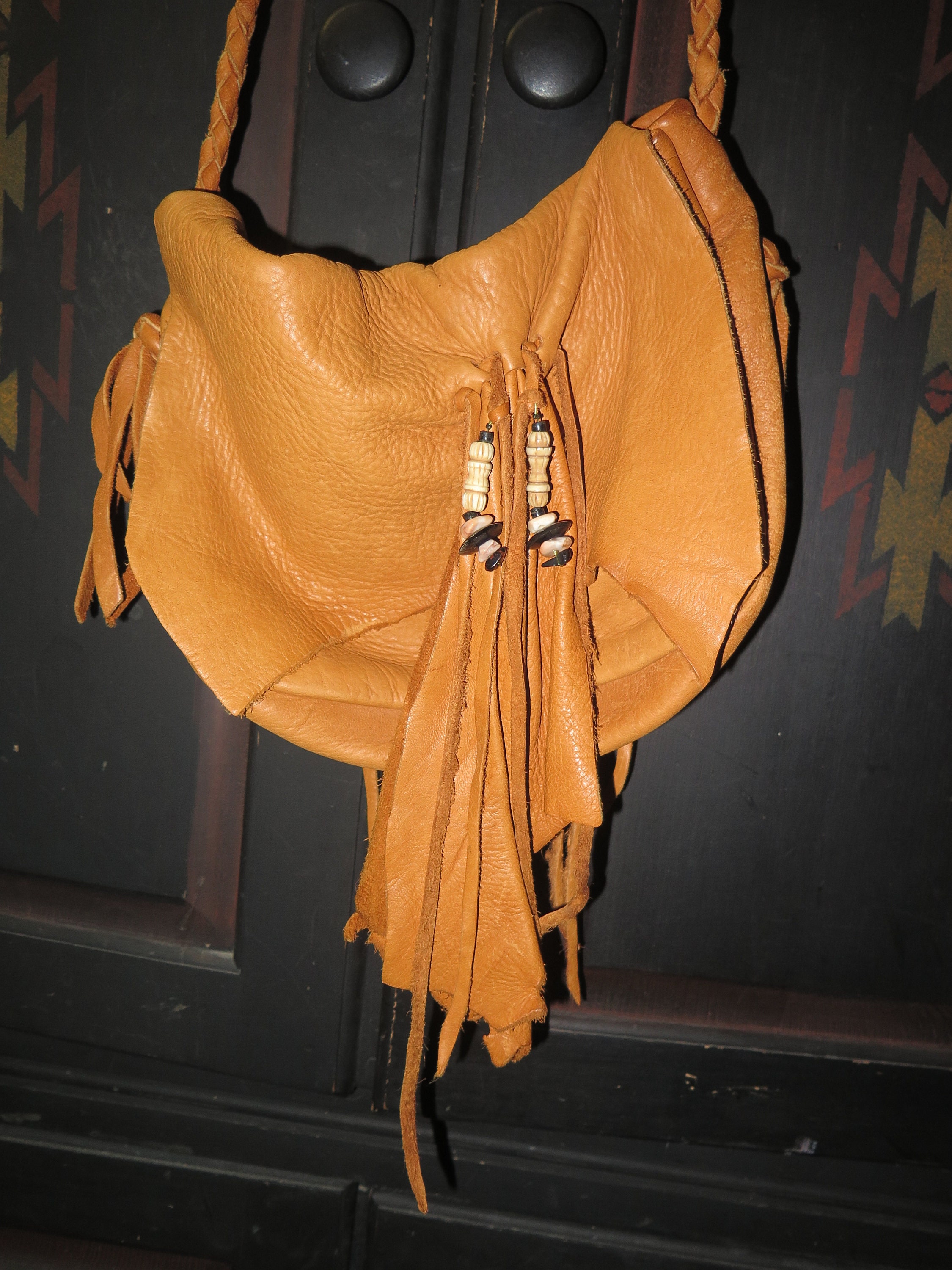 Marty Hip Bag 6.2-22 | Deerskin Leather Tote | Clip On Your Waist Purse