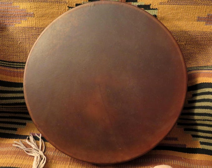 Native American Beaver Hide Drum - Handcrafted 10” or 12”  Sacred Ceremonial Drums - Spiritual Collectible with Deep Sound