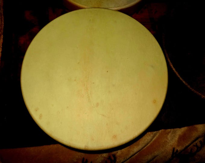 Native American Shaman Drum with Beater an Authentic 15” Buffalo & Elk Sacred Spirit Drum - Incredible Sounding Shaman Drum for Spirituality