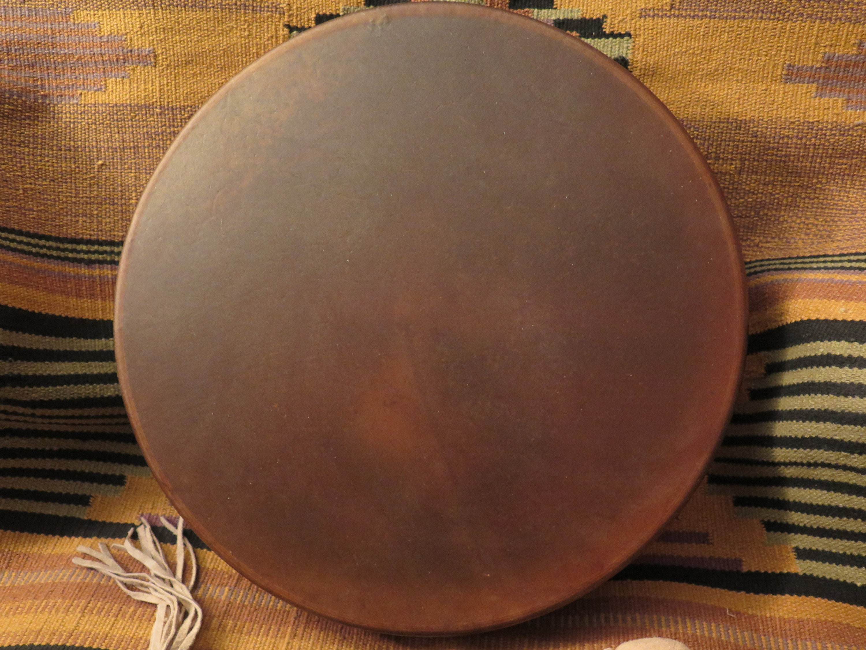 Native American 15 Buffalo or Elk Spirit Drum 4 winds Lacing Drum's