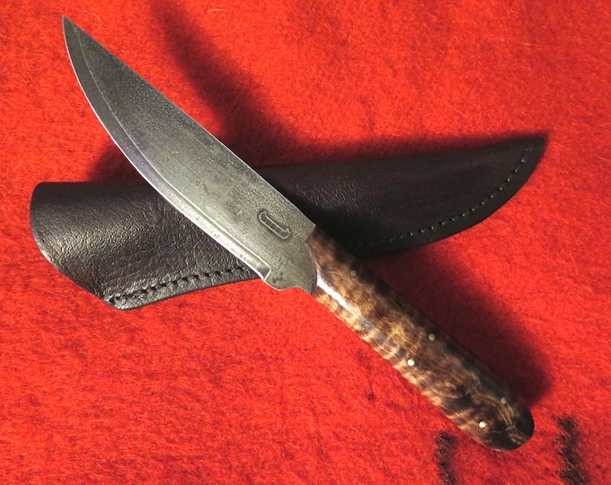 Hudson Bay Knife Survival Knife Genuine Reproduced Hand Forged Trade Knife is a Hunter Native American Survival Knife Heavy Duty with Sheath