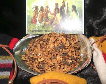 Miscela di erbe sacre biologiche: offerta cerimoniale dei nativi americani