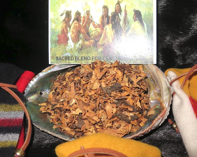 Organic Sacred Herbs Mix: Native American Ceremonial Offering