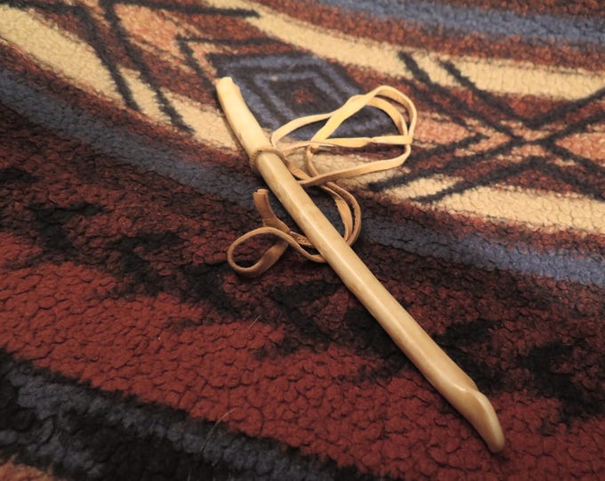 Resin Eagle Bone Whistle Replica: Native American Style Bird Call