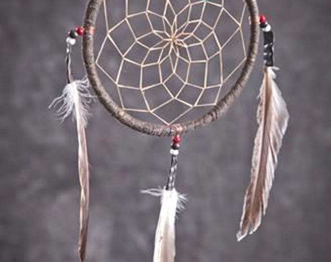 Dreamcatcher Natural Brown color Authentic Spirituality Religion Navajo made as Original Dream Catcher Native American Dream Catcher