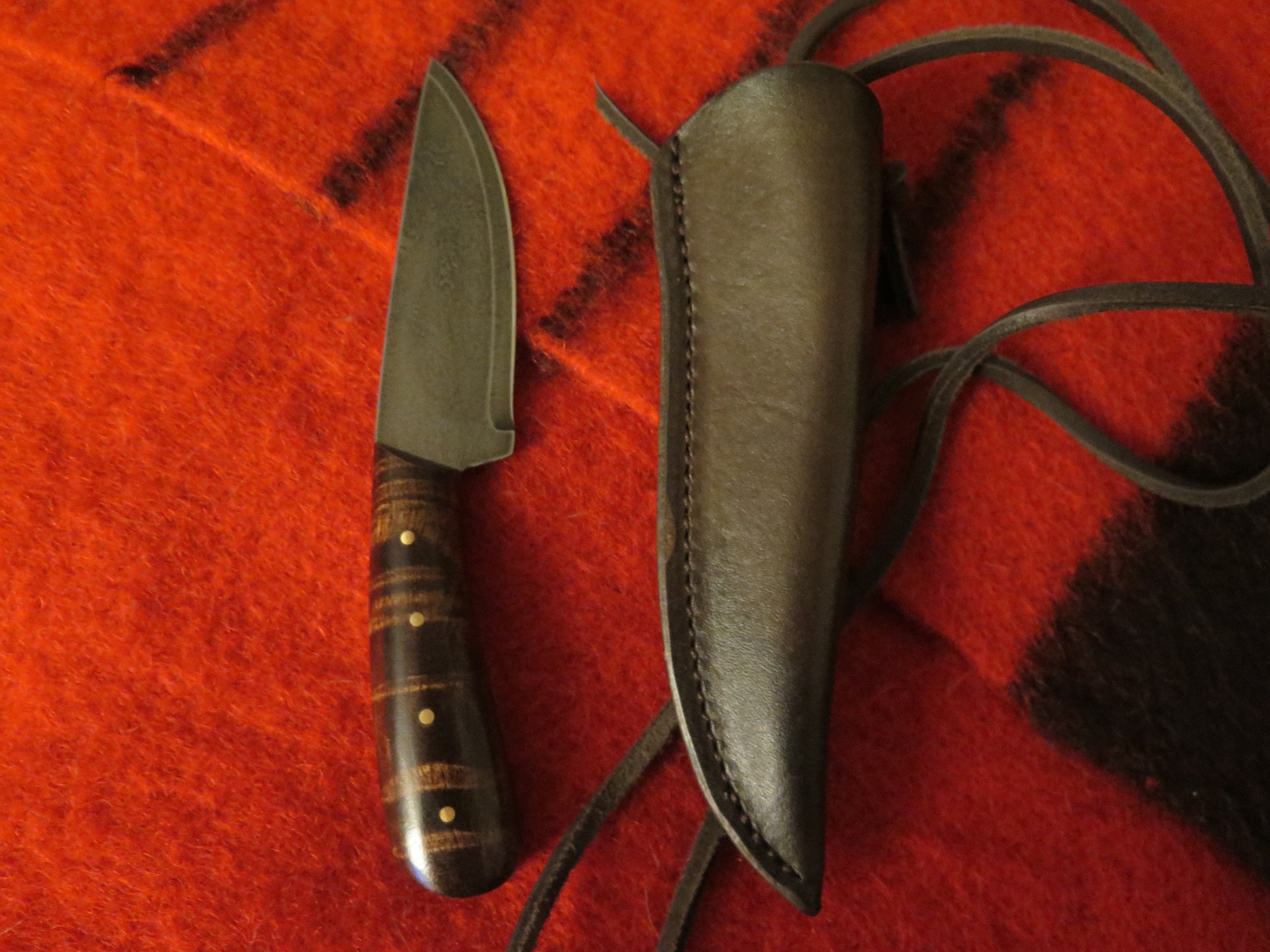 Native American Runners of the Woods Trade Knife handmade 1700s