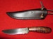Native American 1700s styled Hudson Bay Fur Trade Knife hand-forged collectable Neck Knife with Custom made Leather Sheath 