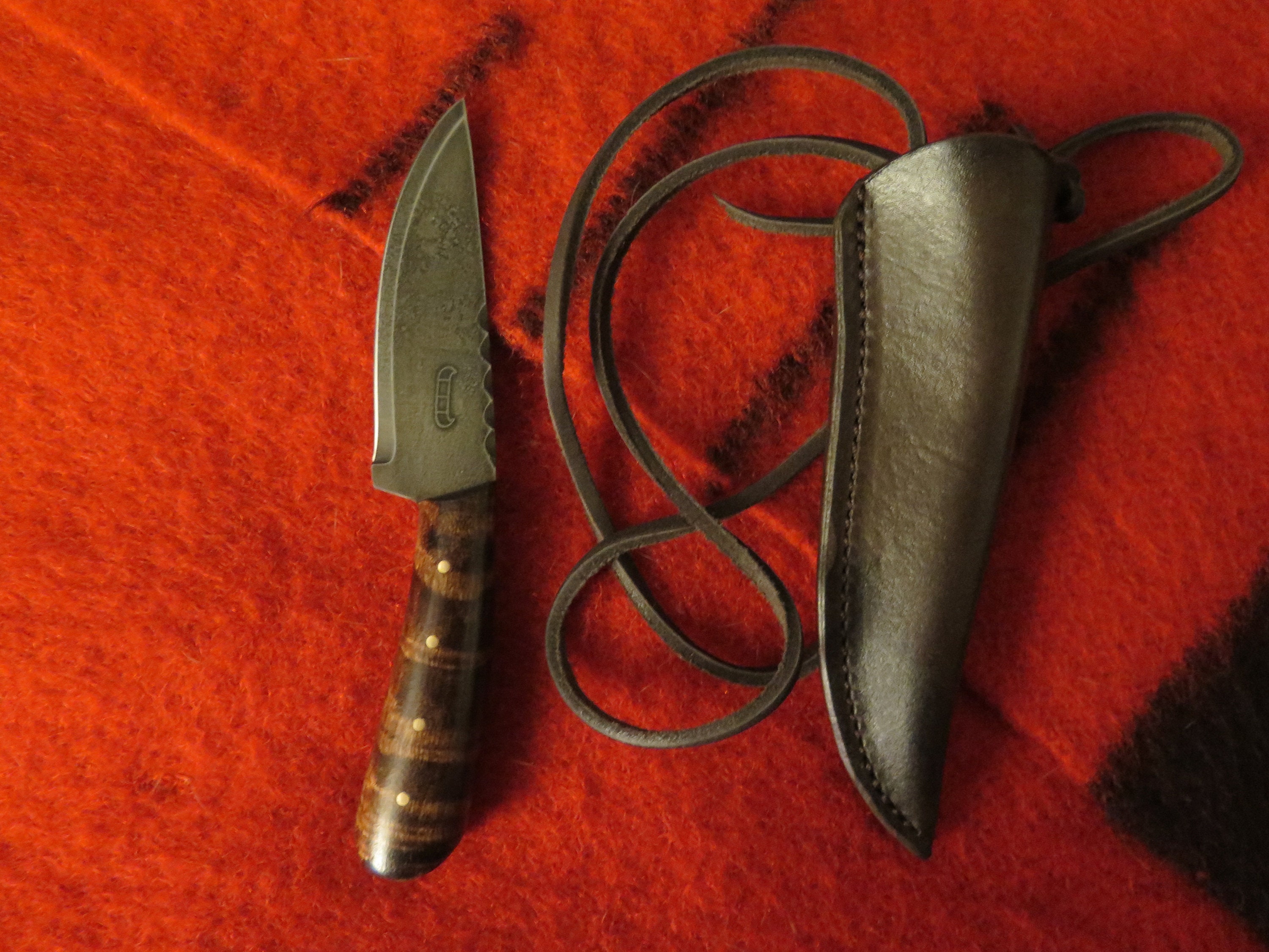 Native American Runners of the Woods Trade Knife handmade 1700s Trappers Trade Knife w/Custom