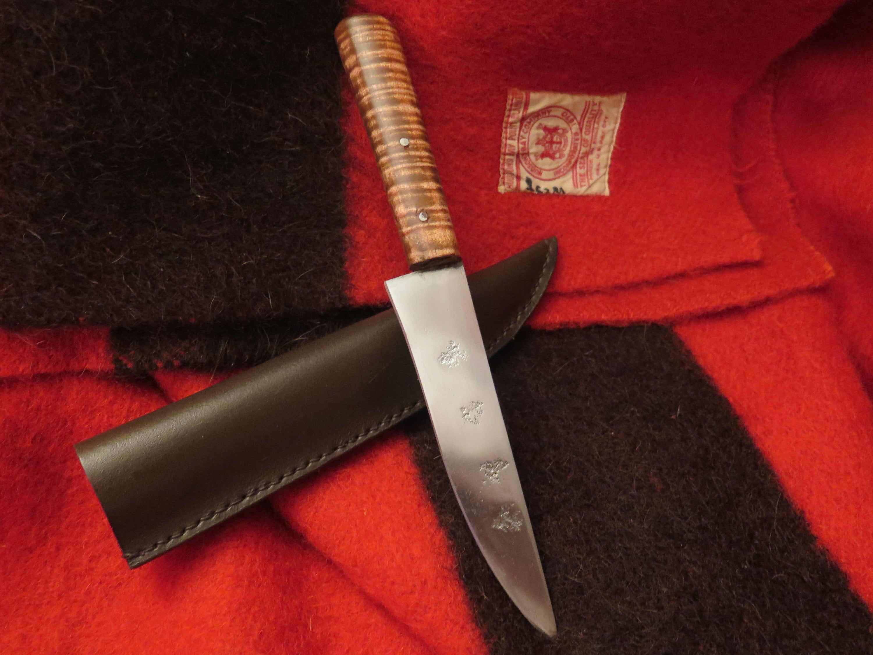 Fur Trade Knife Pennsylvania Bag Knife high carbon hand steel