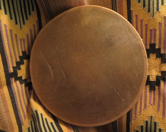 Native American made 12" Drum, Buffalo, Horse, or Elk, Bear and Sacred 10"- 12" Beaver Drums nice Ceremonial Sounding