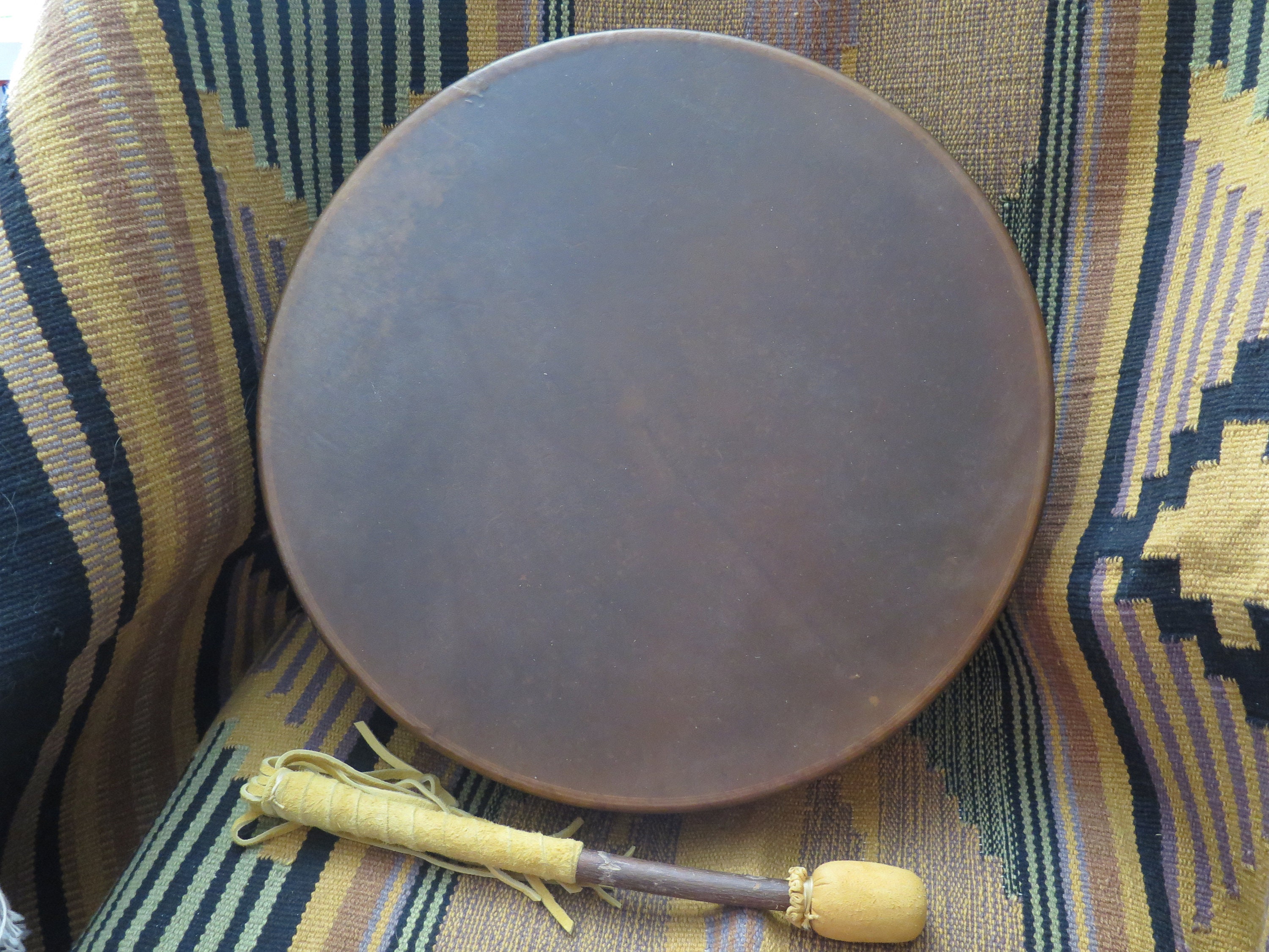 Native American Horse Spirit Drum Hand Drum 18 15 Incredible sounding